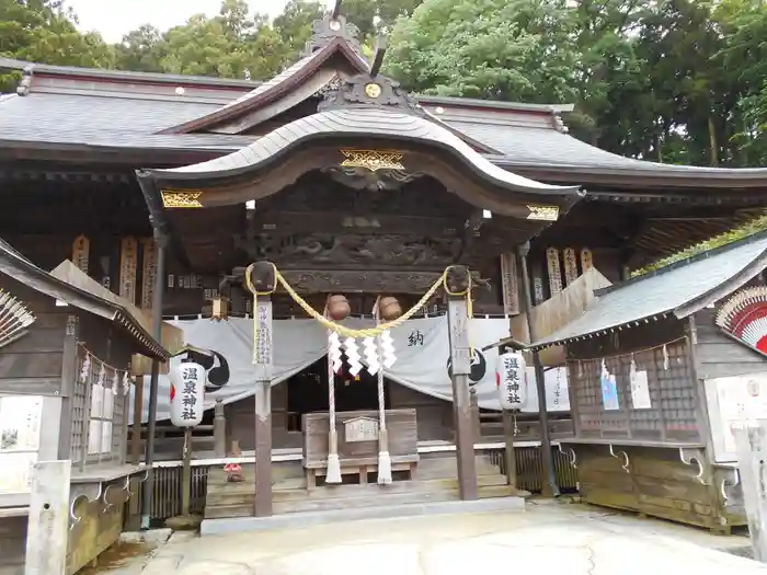 温泉神社〜いわき湯本温泉〜の本殿