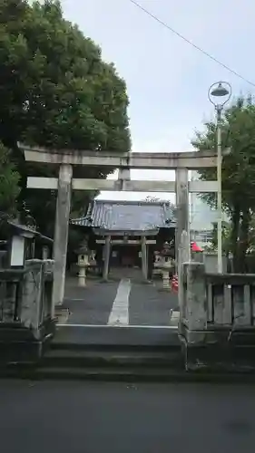 津島神社の鳥居