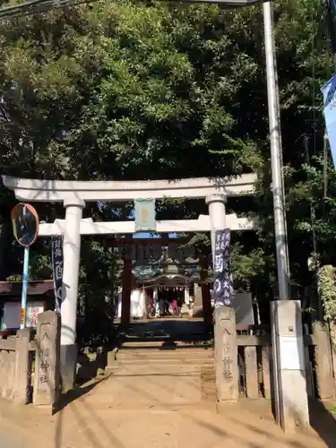 天沼八幡神社の鳥居