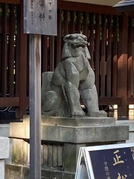 乃木神社の狛犬