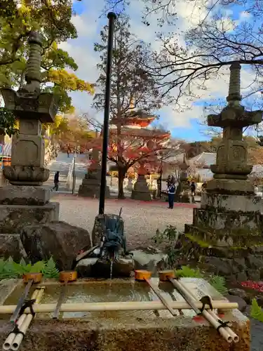 八事山 興正寺の手水舎