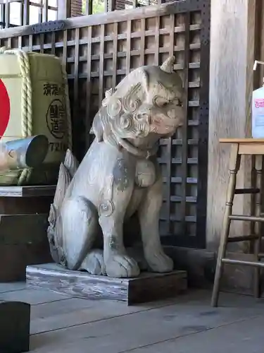 出石神社の狛犬