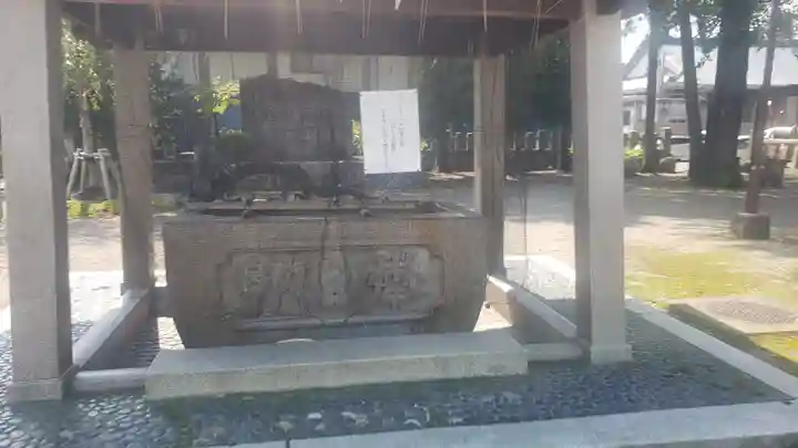 總社大神宮の手水舎