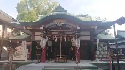 開口神社の本殿・本堂