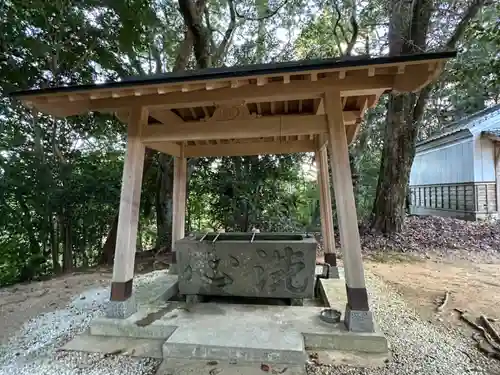 天石門別八倉比売神社の手水舎