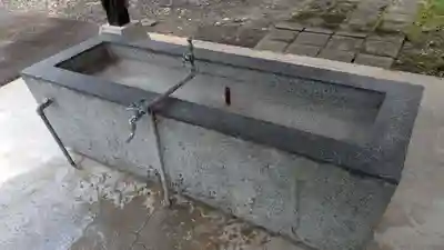 山部神社の手水舎