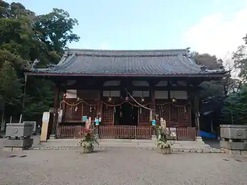 志氐神社の本殿・本堂