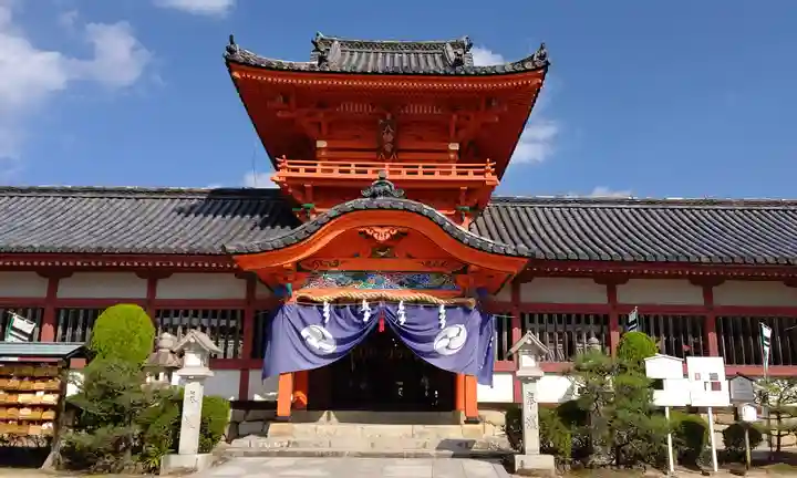 伊佐爾波神社の本殿・本堂
