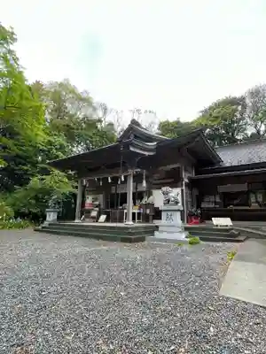 阿波々神社の本殿・本堂