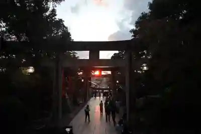 宮地嶽神社の鳥居