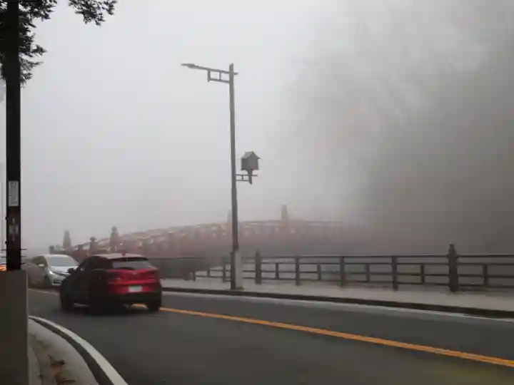 神橋(二荒山神社)の周辺