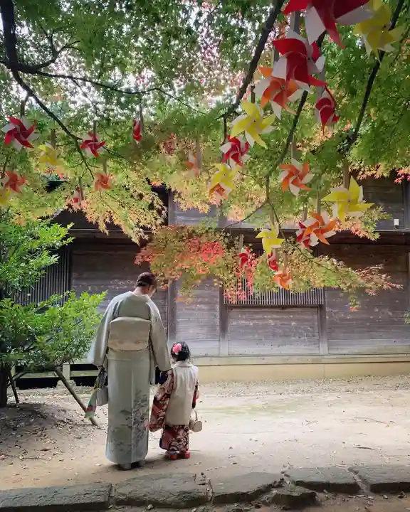 滑川神社 - 仕事と子どもの守り神の七五三参
