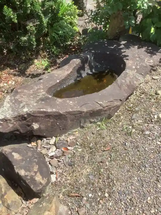 虚空蔵堂の手水舎