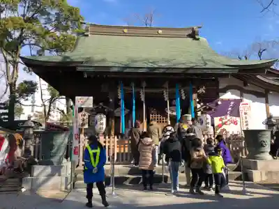 松戸神社の本殿・本堂