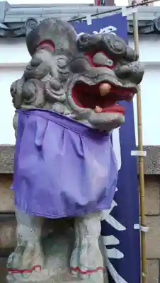 摩利支天 徳大寺の狛犬