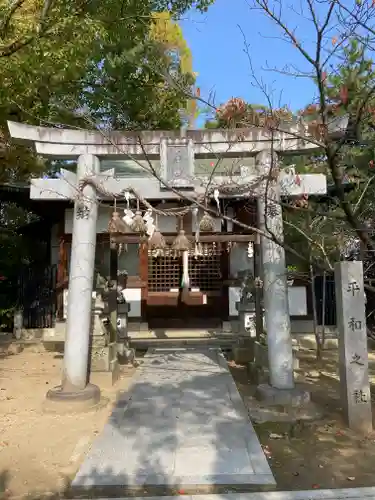 大津神社の鳥居