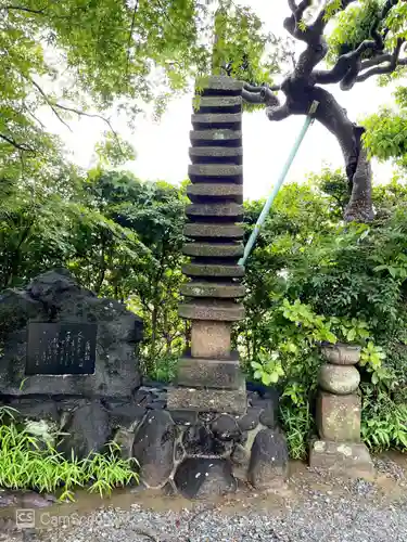 菩提寺の塔