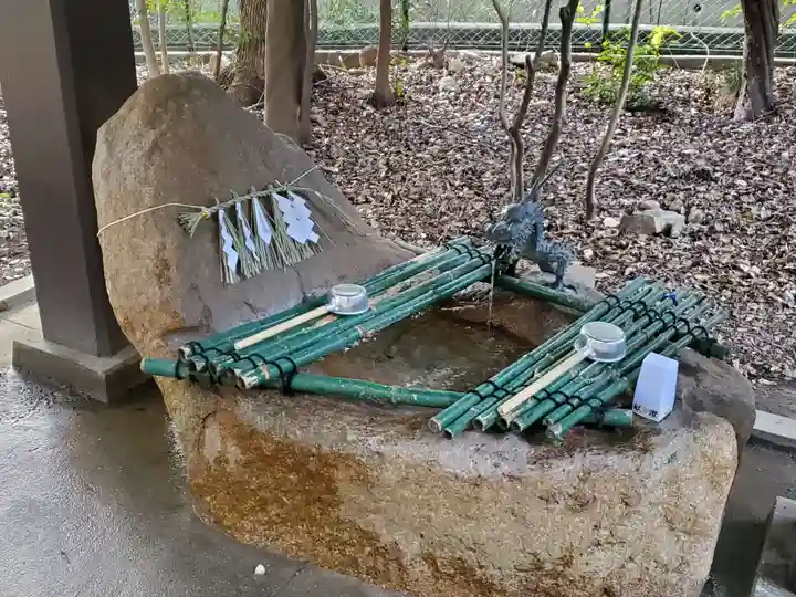岩園天神社の手水舎