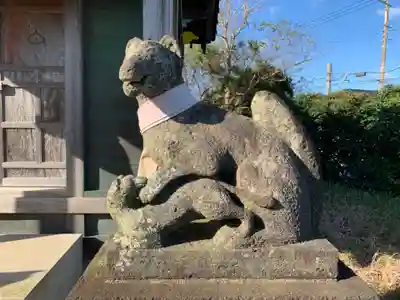 稲生神社の狛犬