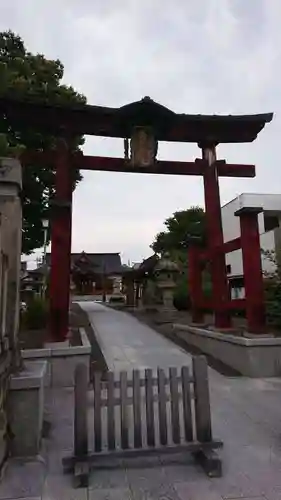 武井神社の鳥居