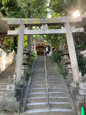王子稲荷神社の鳥居