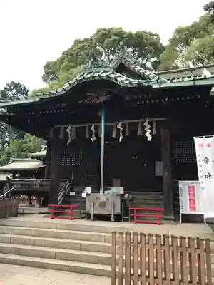 代々木八幡宮の本殿・本堂