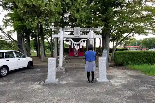 仁渡神社の鳥居