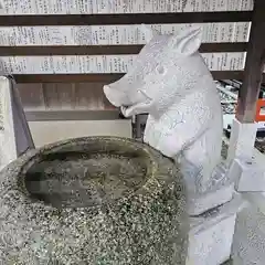 護王神社の手水