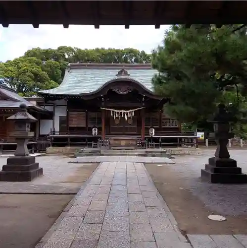 葛飾八幡宮の本殿・本堂
