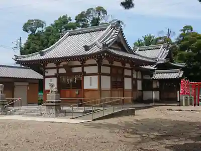 篠目八幡宮の本殿・本堂