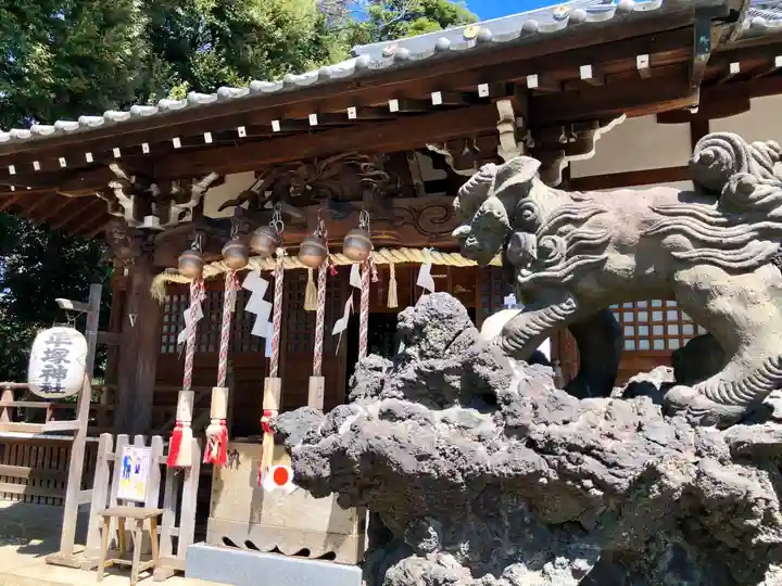 平塚神社の狛犬