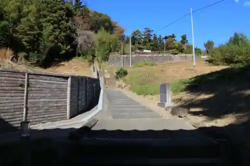 大六天麻王神社の景色