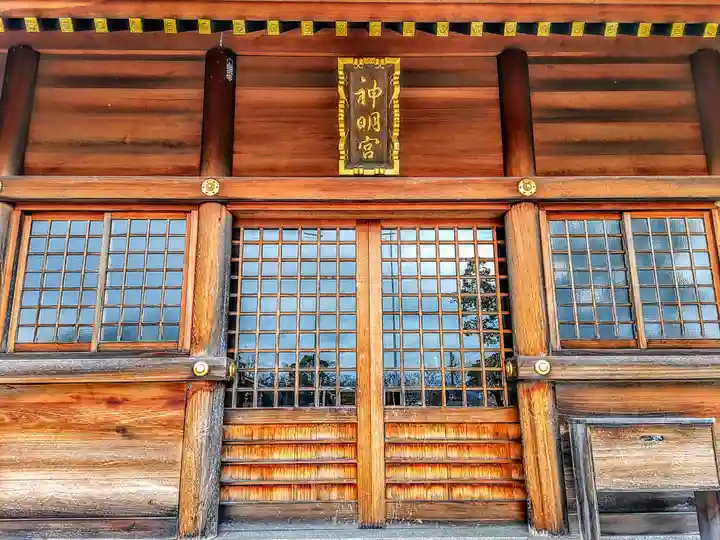 馬頭神明宮の本殿・本堂