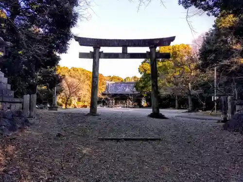 洲原神社の鳥居