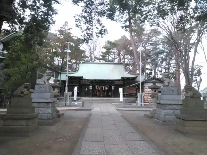 下高井戸八幡神社の本殿・本堂