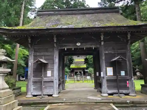 若狭姫神社（若狭彦神社下社）の山門・神門