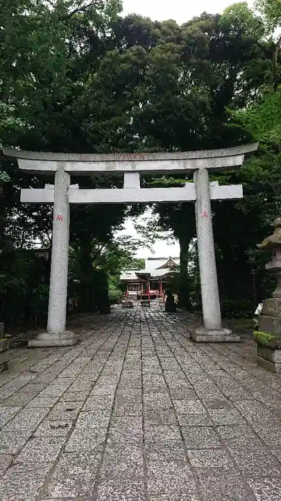 武蔵野八幡宮の鳥居