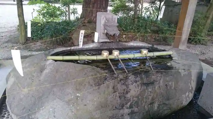 黒磯神社の手水舎