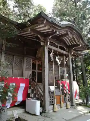 鷲子山上神社の本殿・本堂