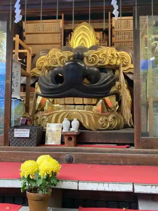 波除神社(波除稲荷神社)の狛犬