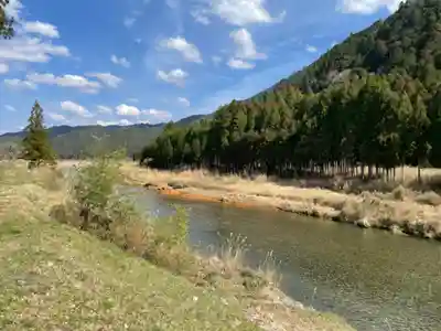 山國神社の周辺