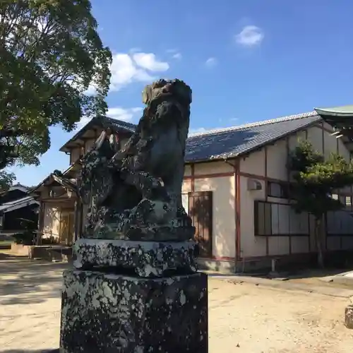 熊野神社の狛犬