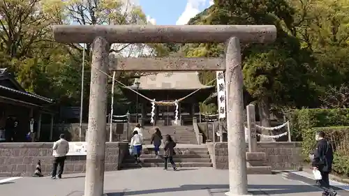 鶴嶺神社の鳥居