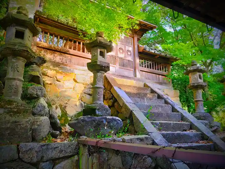 長谷山口坐神社の本殿・本堂