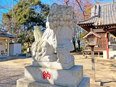 奈良神社の狛犬