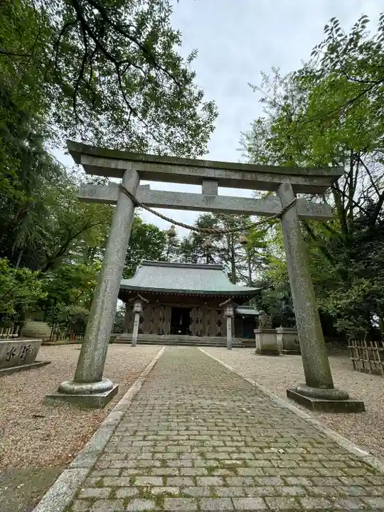高岡市護国神社の鳥居