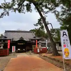 手筒花火発祥の地 吉田神社の本殿