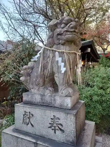 堀越神社の狛犬