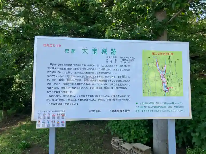大宝八幡宮の{uncategorized: "未分類", other: "その他", undefined: "問題あり", building: "その他建物", grave: "お墓", sacred_gate: "鳥居", guardian: "狛犬", statue: "像", buddha: "仏像", history: "歴史", nature: "自然", garden: "庭園", animal: "動物", pagoda: "塔", temizu: "手水舎", mountain_gate: "山門・神門", sanctuary: "本殿・本堂", subordinate: "末社・摂社", art: "芸術", scenery: "景色", jizo: "地蔵", ema: "絵馬", goshuin: "御朱印", omikuji: "おみくじ", items: "授与品その他", amulet: "お守り", goshuincho: "御朱印帳", eats: "食事", festival: "お祭り", votive_dance: "神楽", shichigosan: "七五三参", wedding: "結婚式", experience: "体験その他", initially: "初詣", around: "周辺", anti_infection: "感染症対策"}