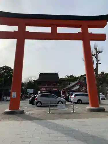 津島神社の鳥居